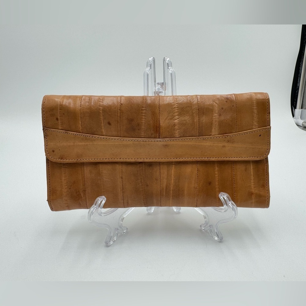 Vintage WSN Genuine Eel Skin Wallet